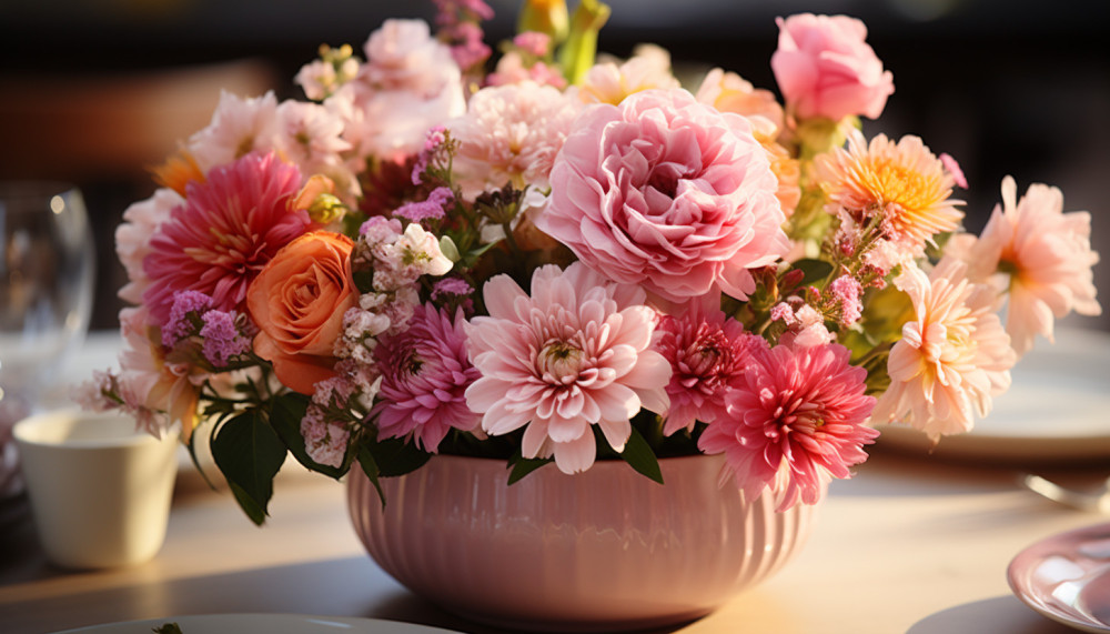 Décoration d'une table a partir des fleurs: les différents types de fleurs et l'importance de la fleur elle même