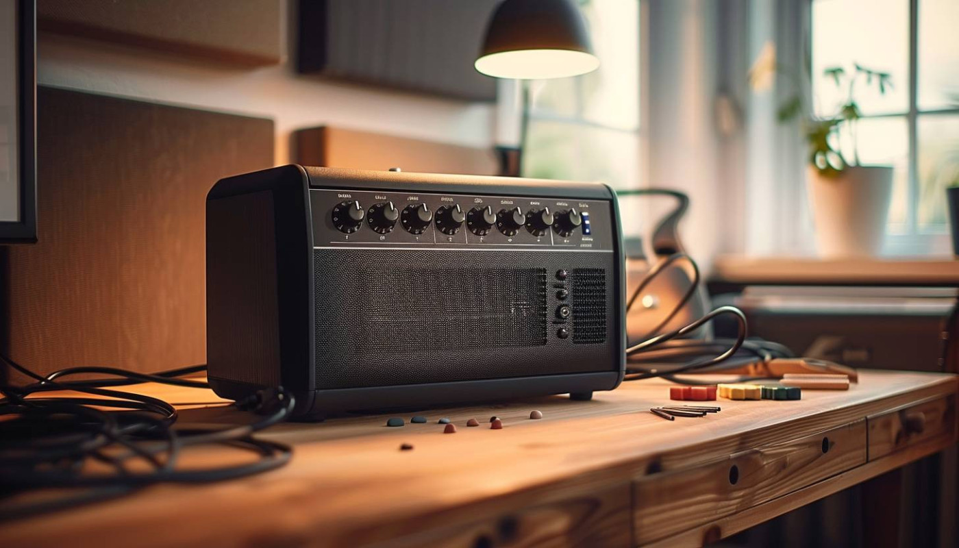 Science/High-Tech - Exploration des avantages des amplificateurs compacts pour pratiquer la guitare à la maison